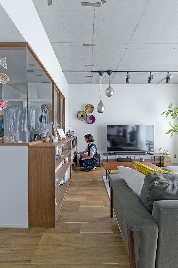 「旅のカケラ」のリビング