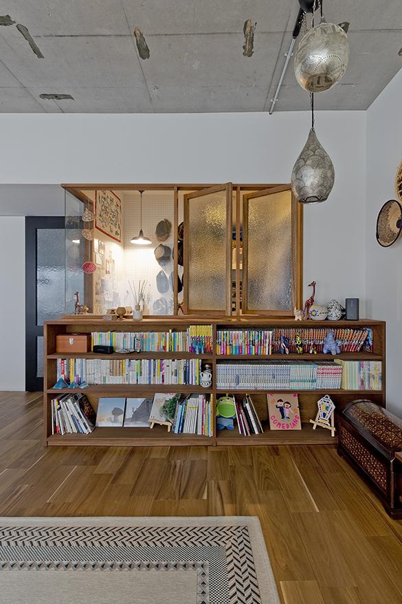 「旅のカケラ」のウォークインクローゼット