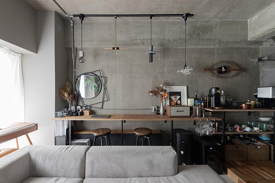 「cozy nook」のリビング