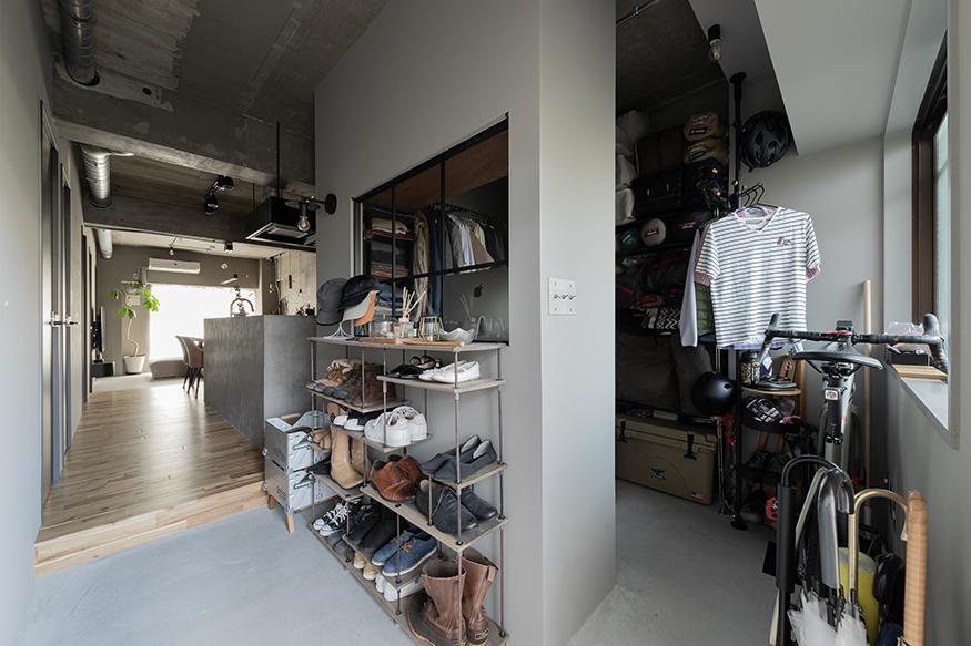 「cozy nook」の玄関土間