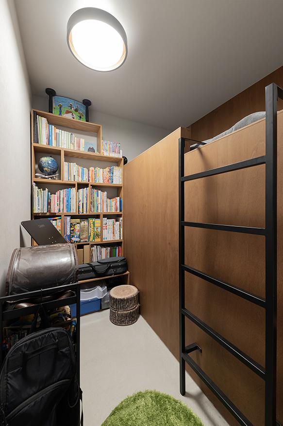 「cozy nook」の子供部屋