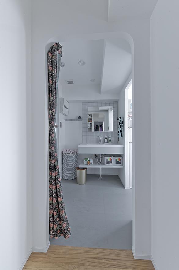 「my scrap book」の洗面所