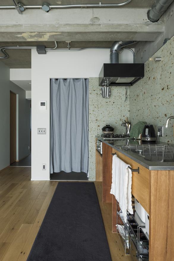 「手塩にかけて育てる家」のパントリー