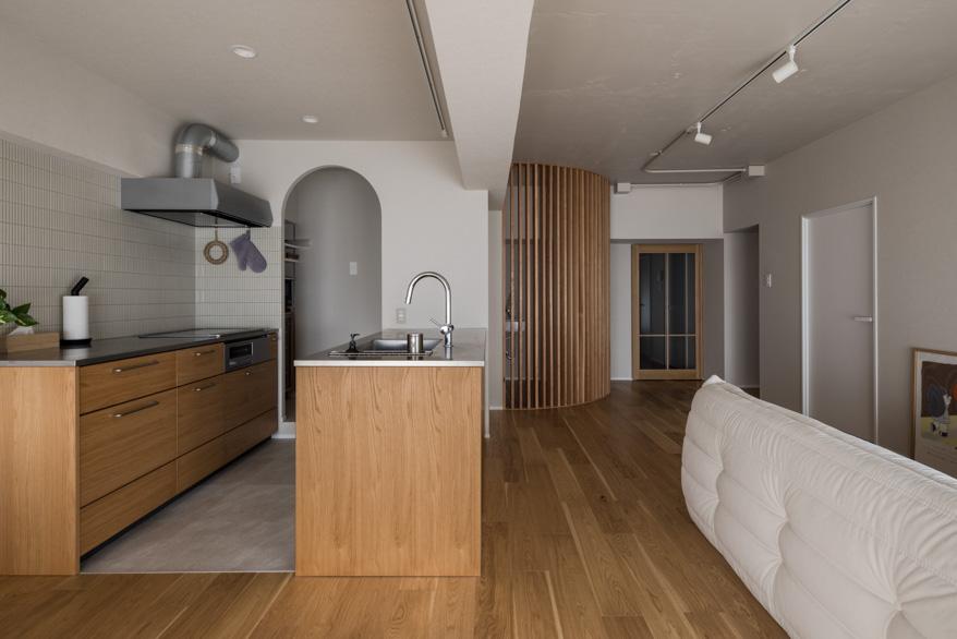 「Louver」のリビングダイニング