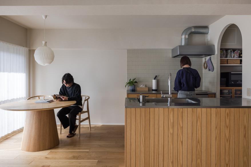 「Louver」のキッチン