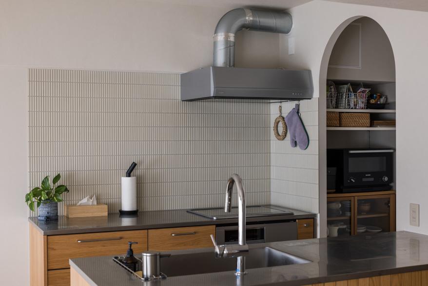 「Louver」のキッチンパントリー