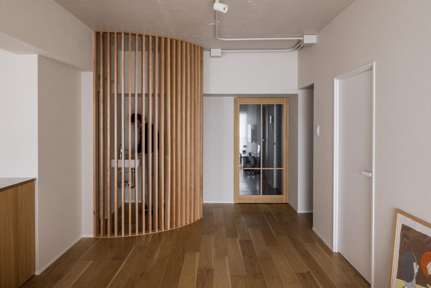 「Louver」のリビング洗面