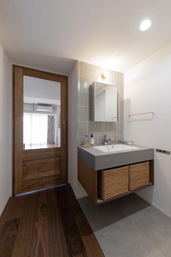 「Folks Nest」の洗面所