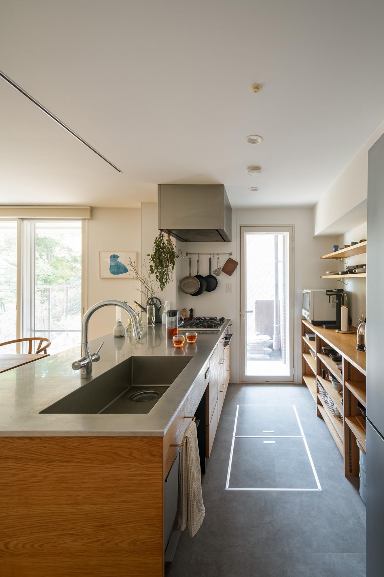 「Runsaus」のキッチン