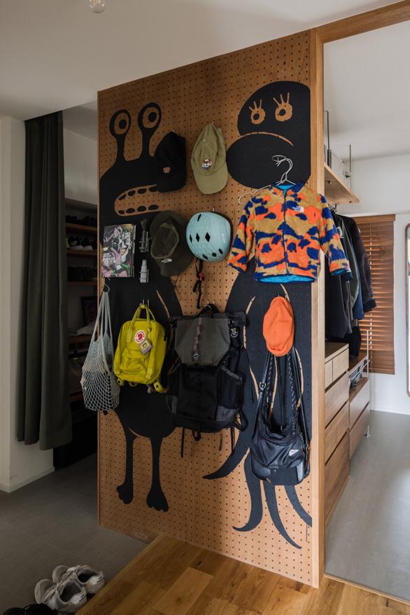 「canvas」の玄関・ウォークスルークローゼット