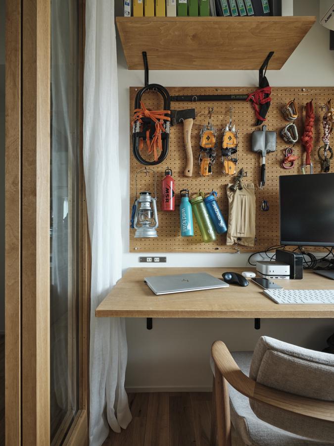 「透明な境界」の書斎