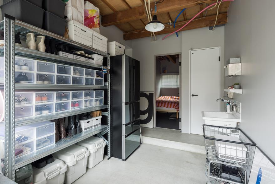 「住み継ぐ家」の土間(1階)