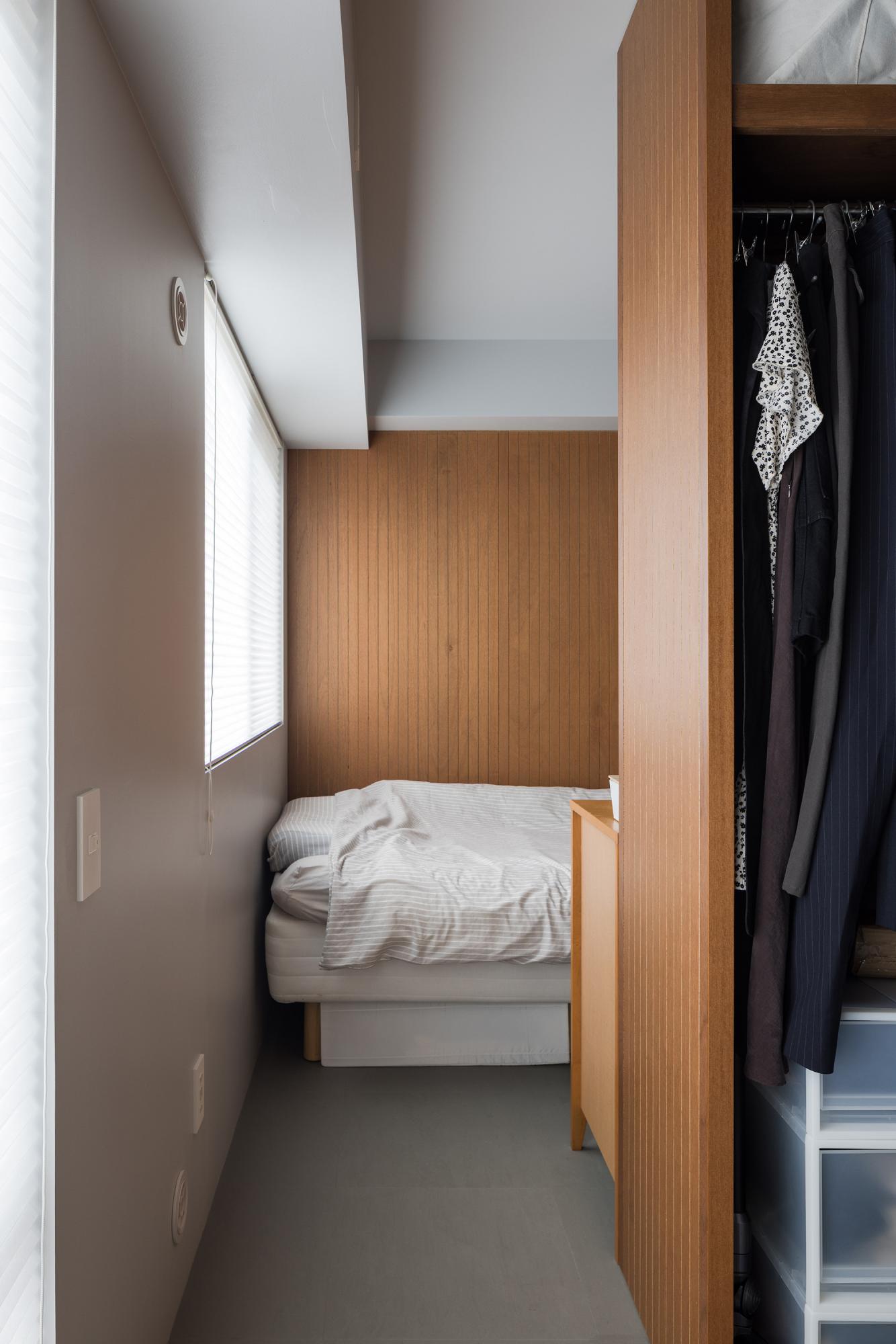 「静謐な間 – tatema」の寝室