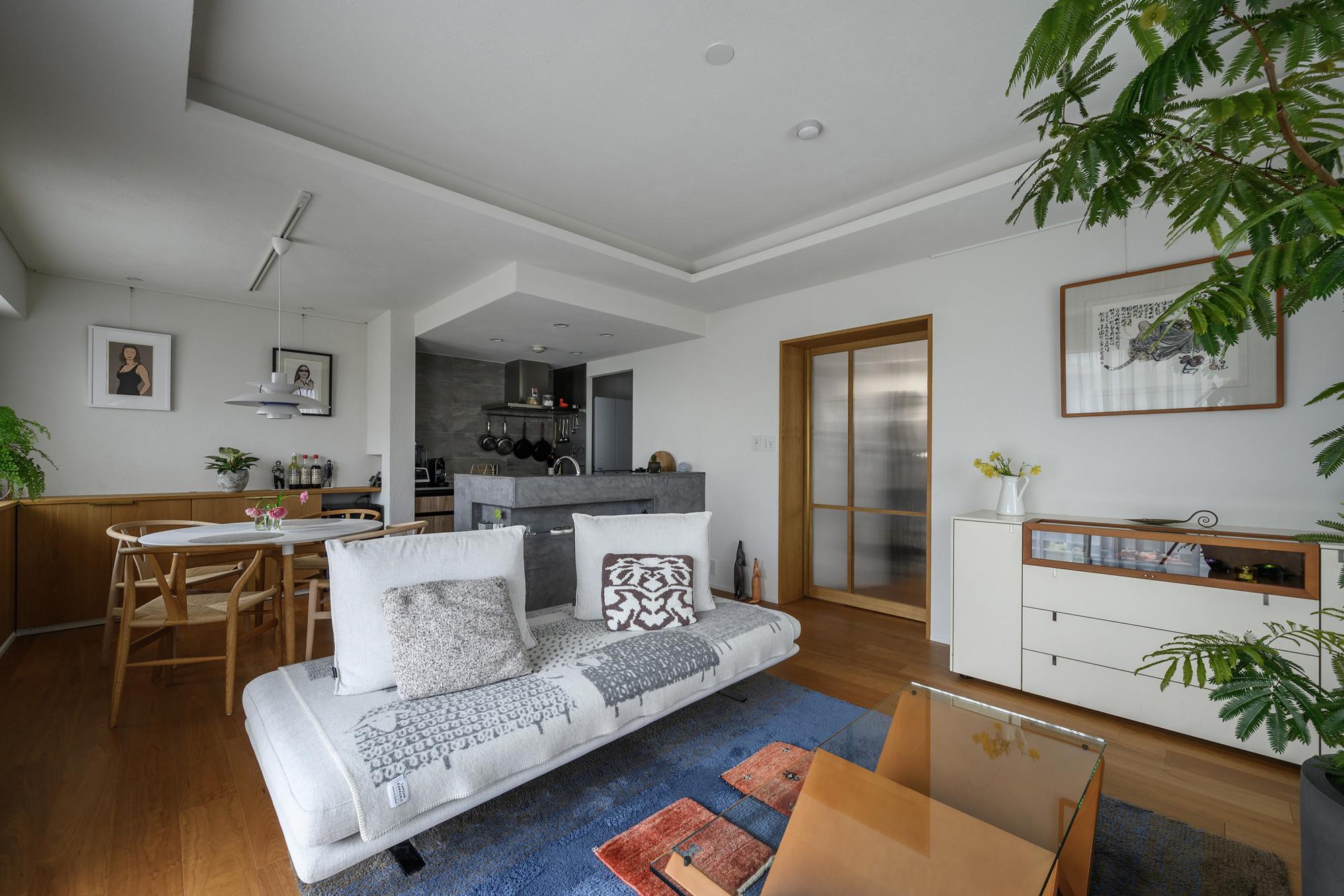 「日々を味わう」リビングダイニング