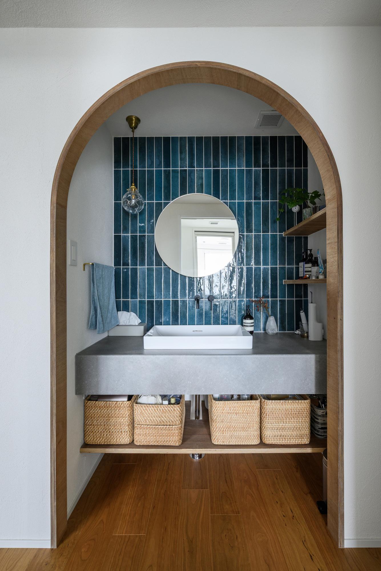 「日々を味わう」洗面所