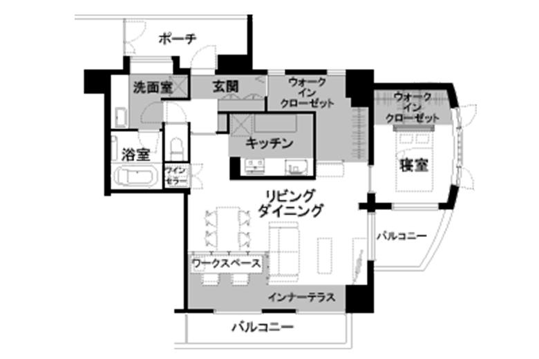 ホームズ 日差しを部屋中に届けるインナーテラスと室内窓