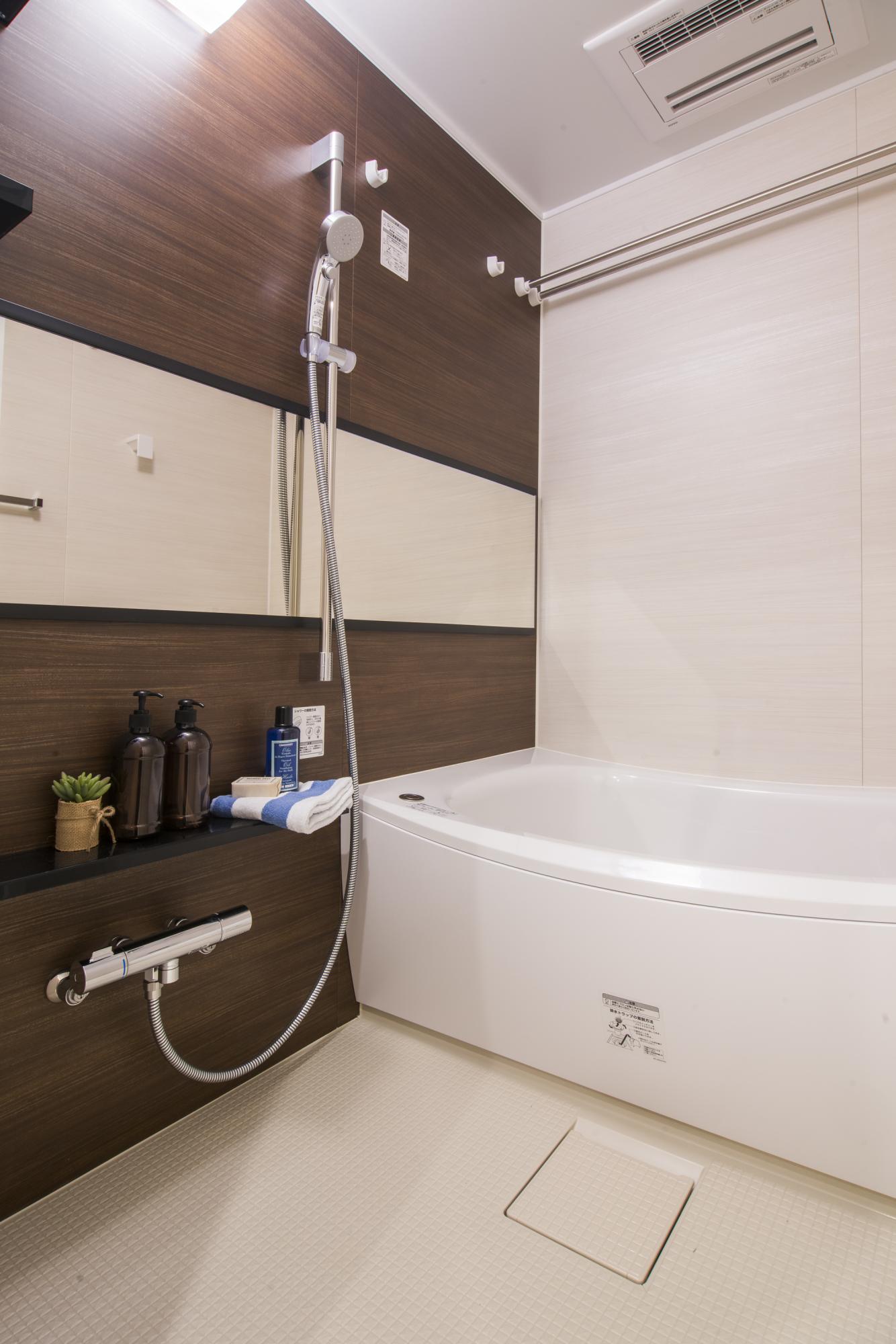 使い勝手の良いユニットバス