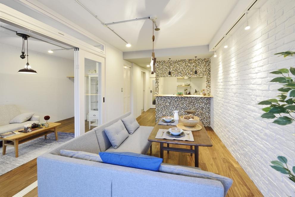 「ヨーロピアンスタイル（横浜市青葉区）」のリビングダイニング