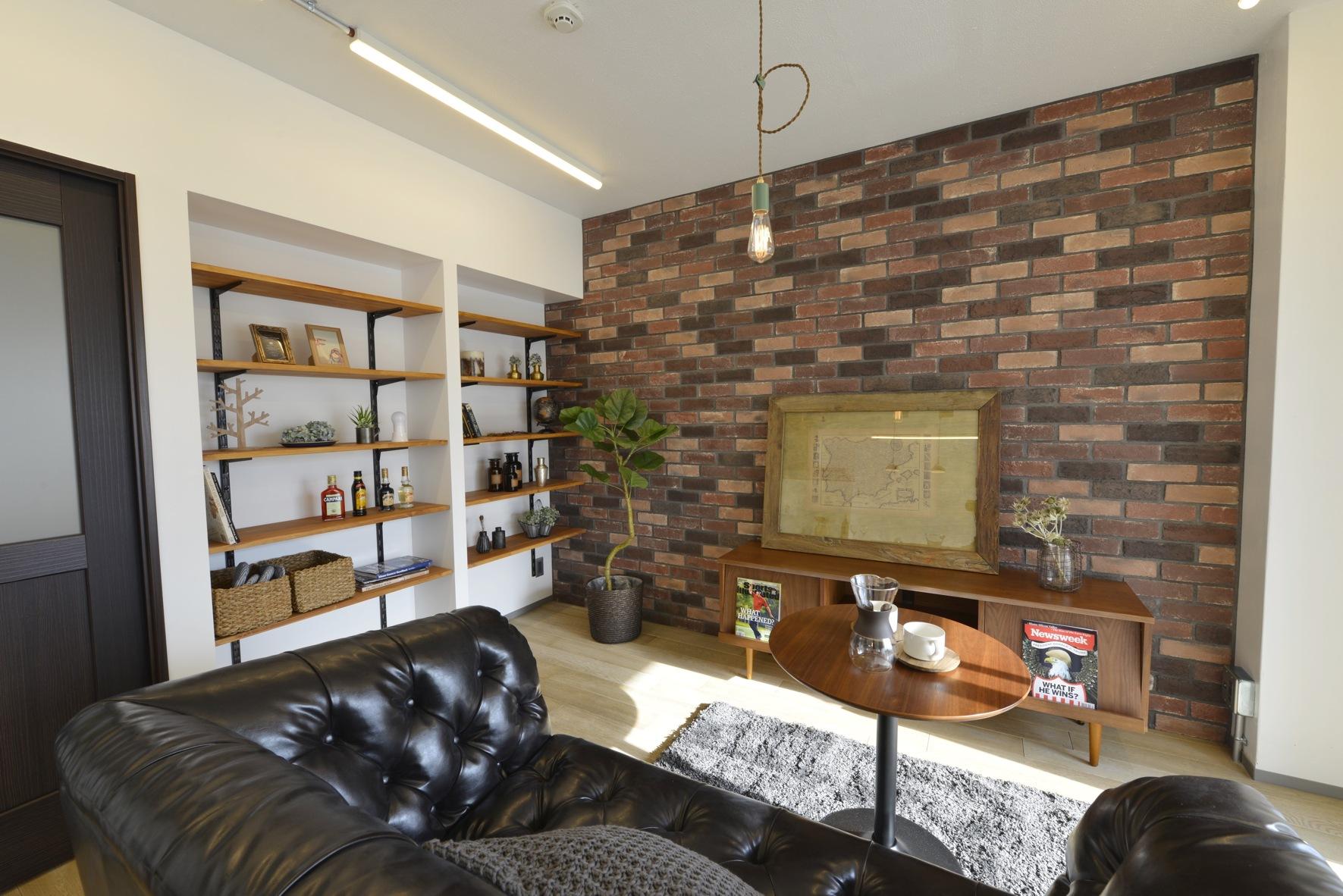 「ヴィンテージスタイル」のリビングダイニング