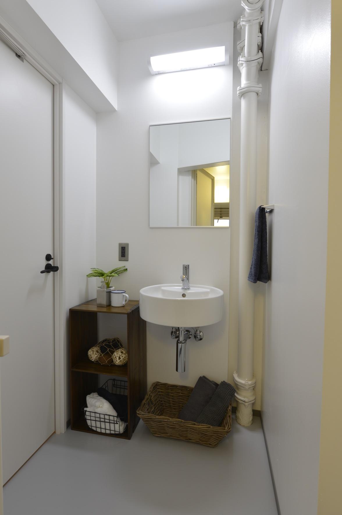 「ヴィンテージスタイル」のお風呂・洗面所・トイレ