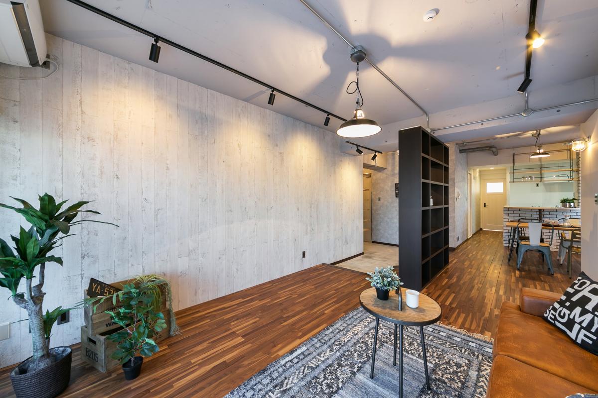 「カリフォルニアスタイル（茅ヶ崎）」のリビングダイニング