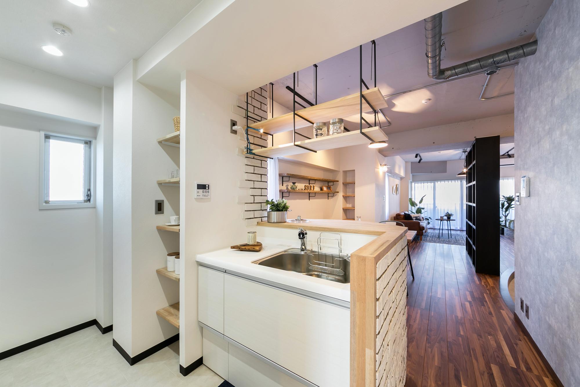 「カリフォルニアスタイル（茅ヶ崎）」のキッチン