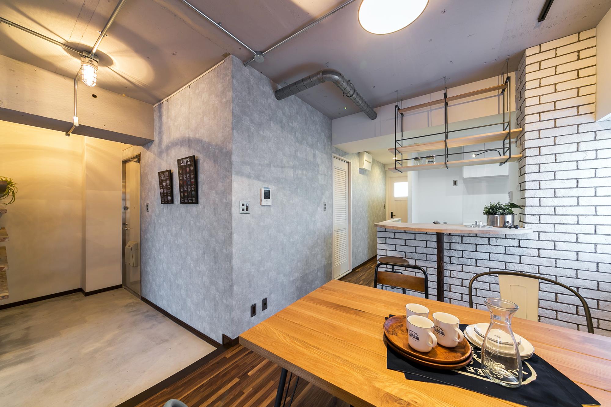 「カリフォルニアスタイル（茅ヶ崎）」の玄関・土間