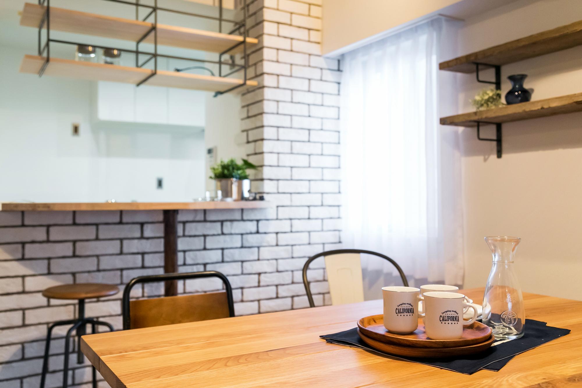 「カリフォルニアスタイル（茅ヶ崎）」のキッチン