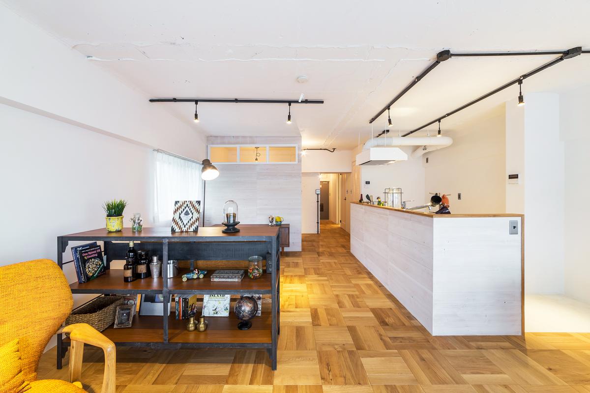 「オーガニックスタイル（東新宿）」のリビングダイニング