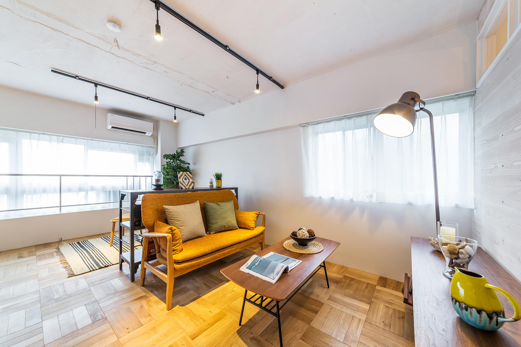 「オーガニックスタイル（東新宿）」のリビングダイニング