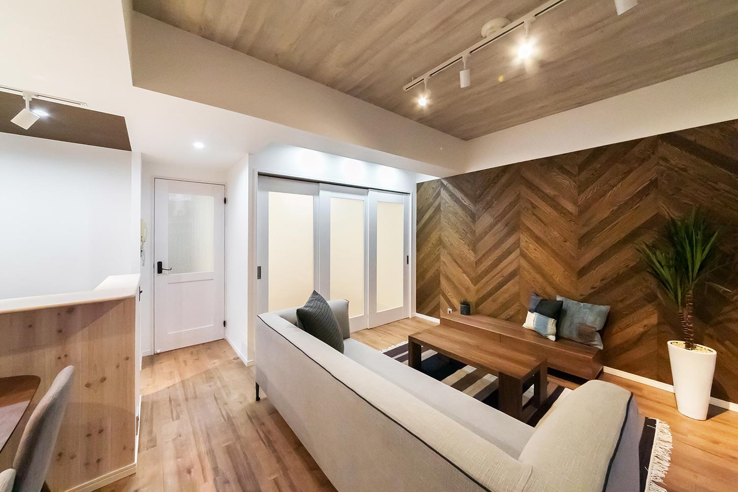 「プレーンスタイル（湘南辻堂）」のリビングダイニング