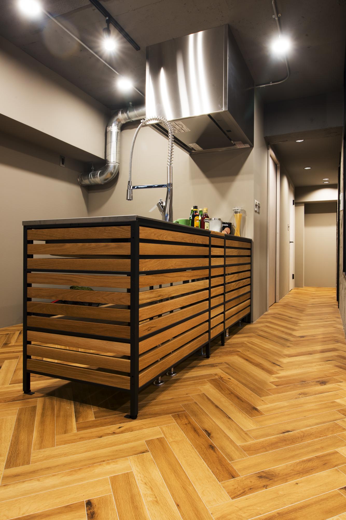 「ヴィンテージスタイル（市ヶ谷）」のキッチン