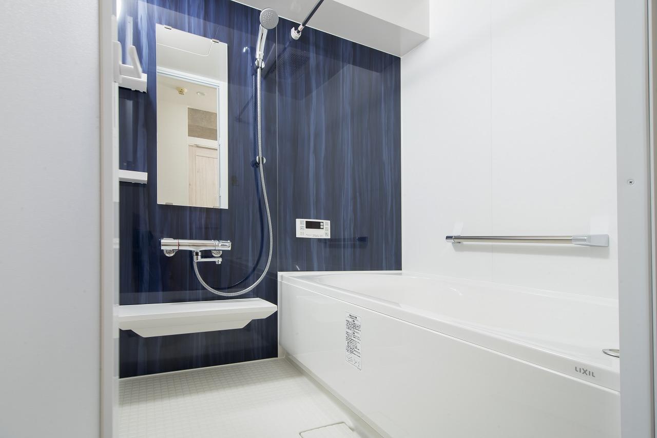 使い勝手の良いユニットバスを採用