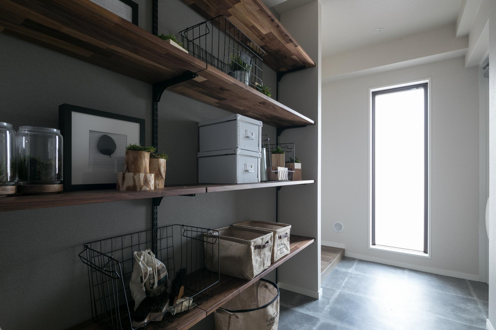 「グリーンが好きなあなたに」の玄関・土間