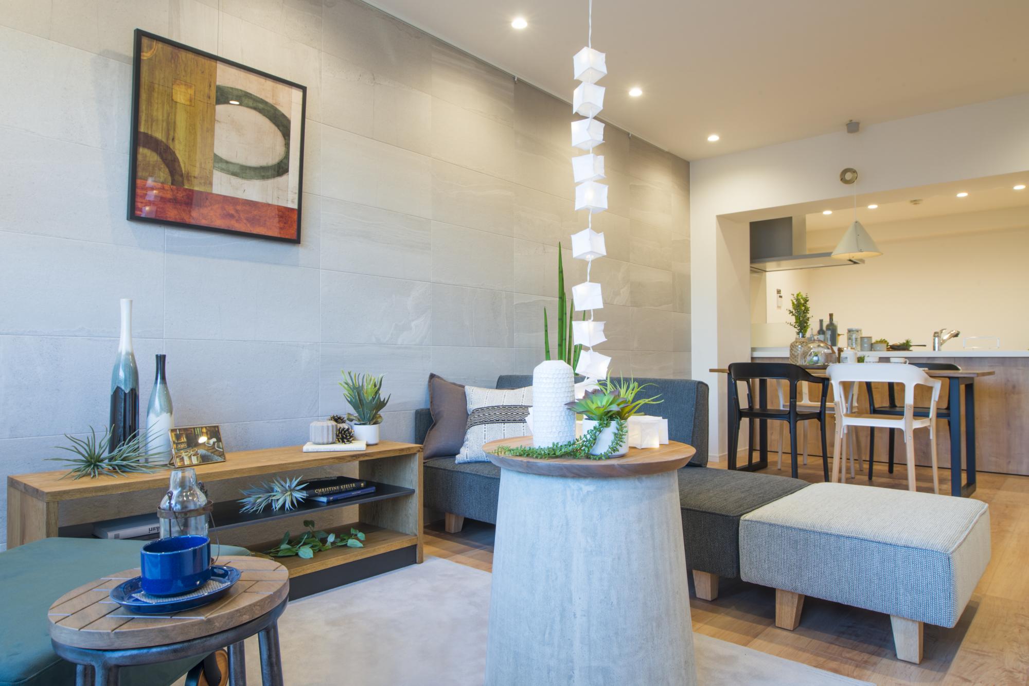 「三宿シティハウス」のリビングダイニング