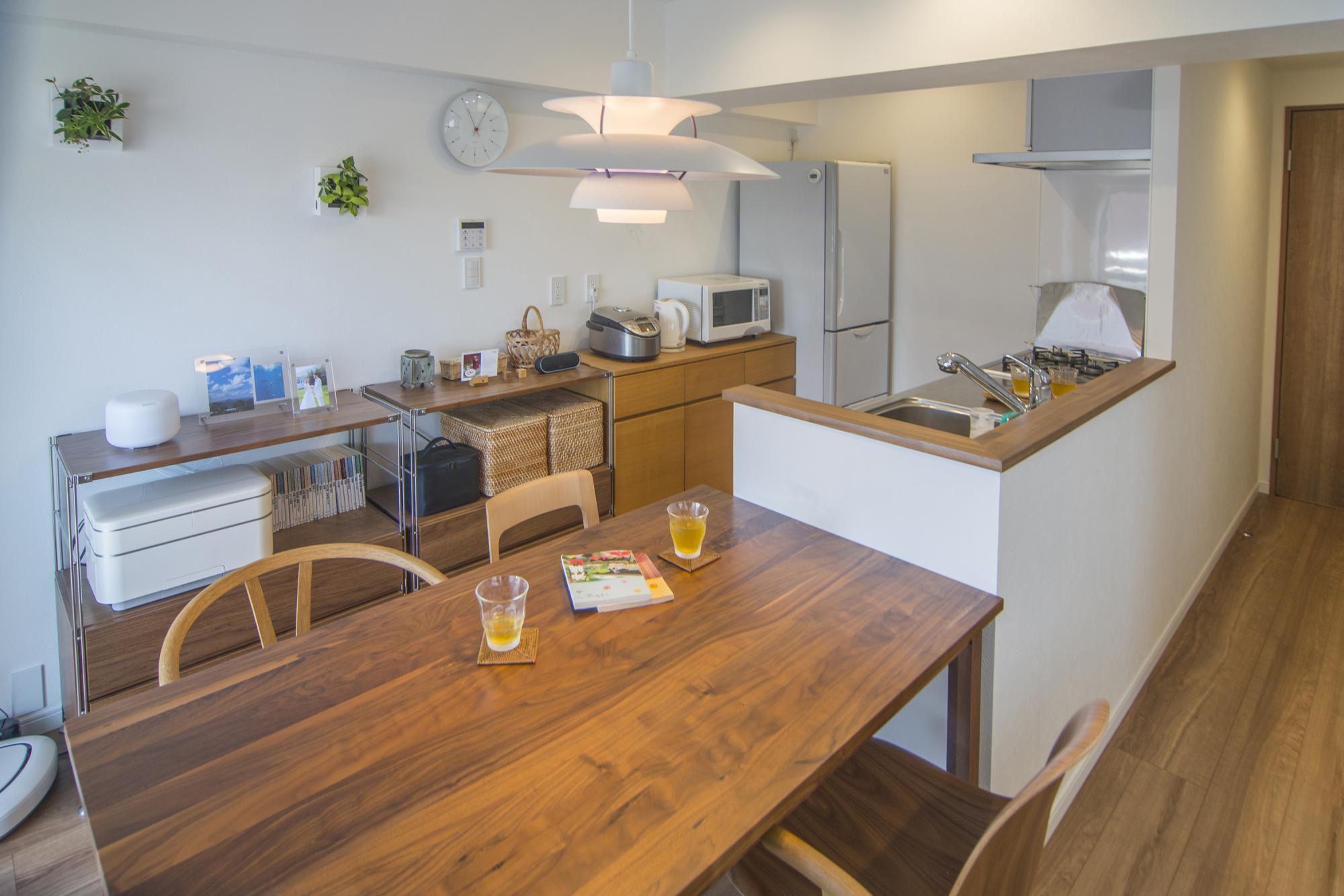 最新設備を導入したことで、利便性が高くなりました。キッチンも使いやすいし、暮らしの質がグ~ンとアップしました。