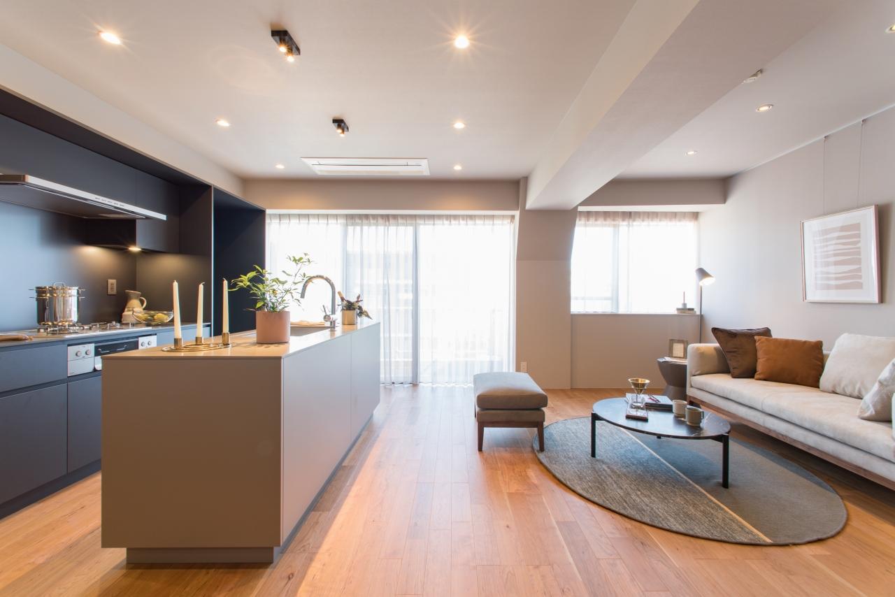 「GREEN DAYS　赤坂」のリビングダイニング