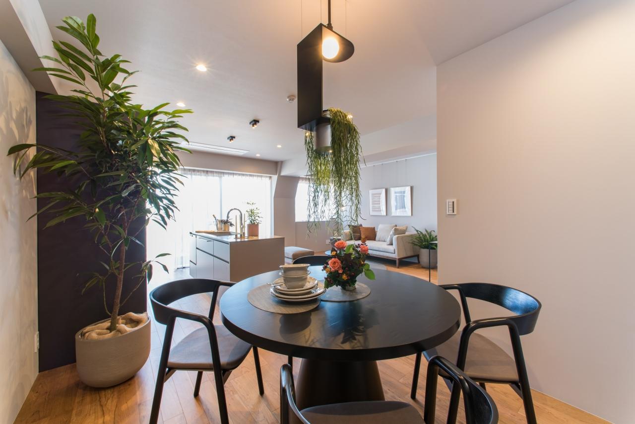 「GREEN DAYS　赤坂」のリビングダイニング