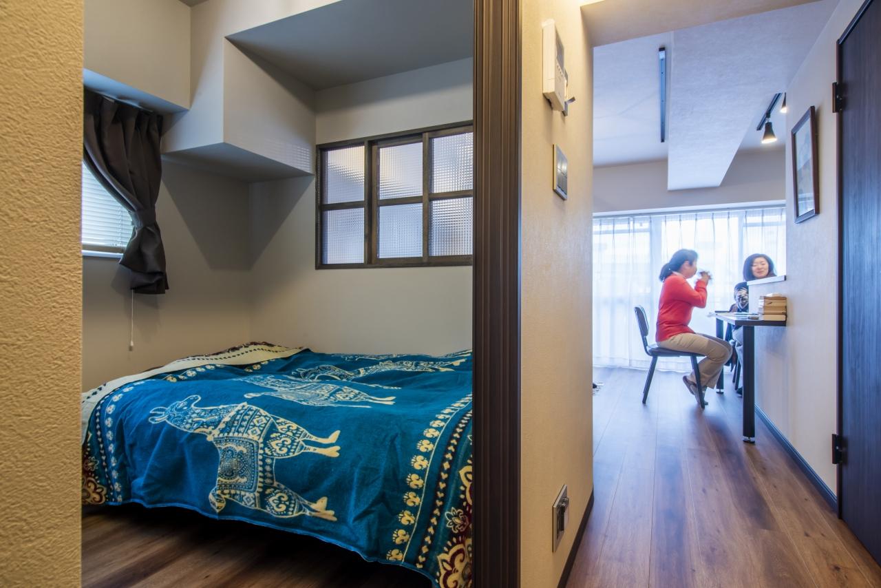 「間取りへのこだわりをカタチに。帰りたい街に作り上げた理想のお部屋」の寝室