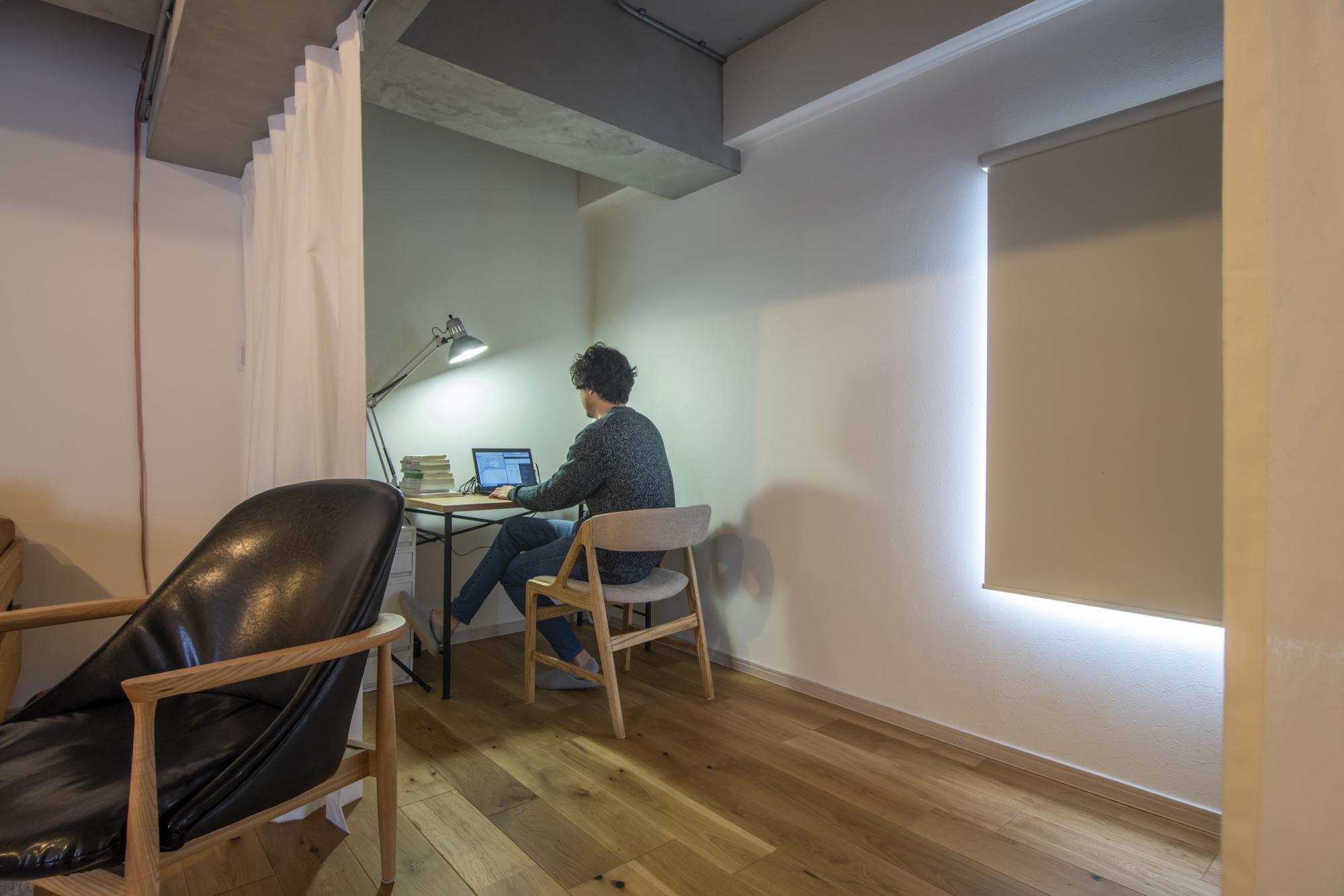 「自分が思い描いた通りの部屋づくりを叶え、人生はさらに豊かに」の書斎