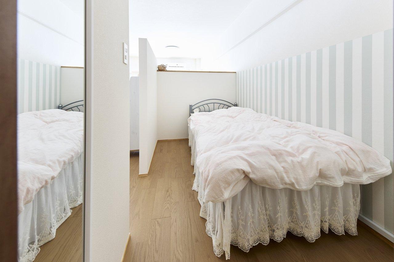 「小上がりのある暮らし」の寝室