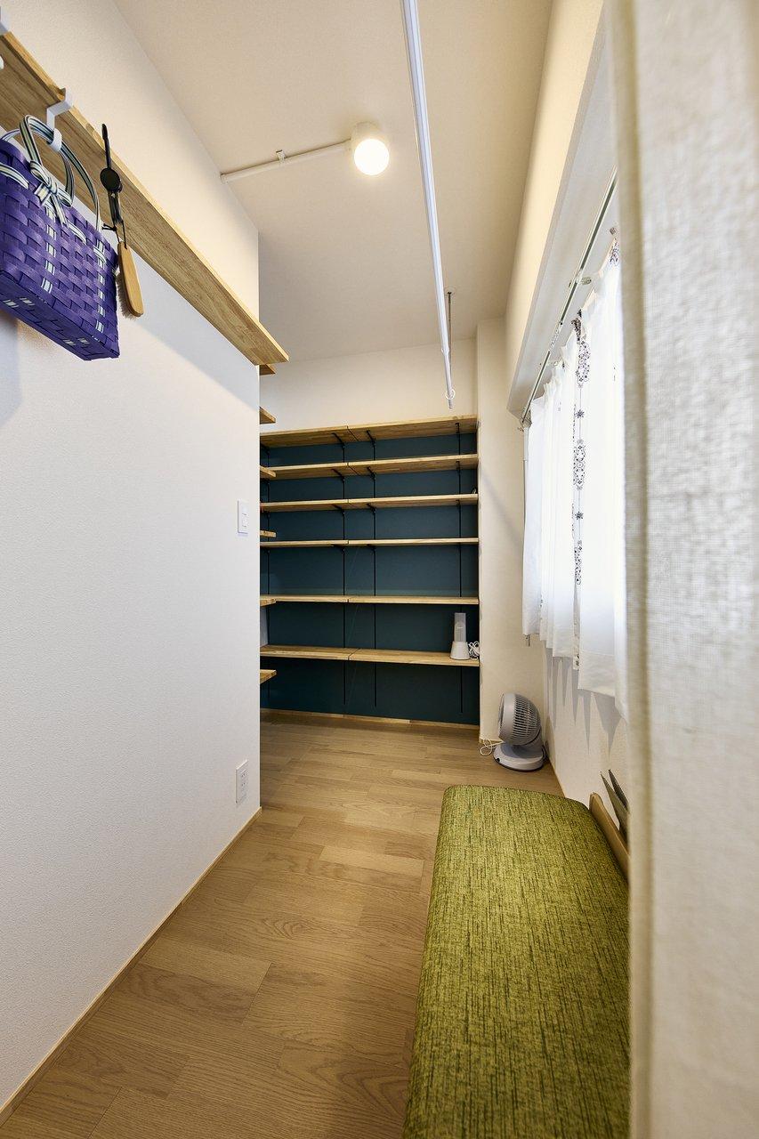 「小上がりのある暮らし」の収納・クローゼット