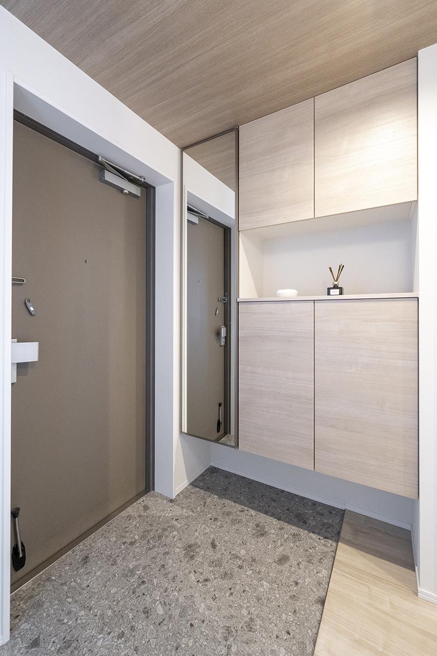 すっきりとした玄関