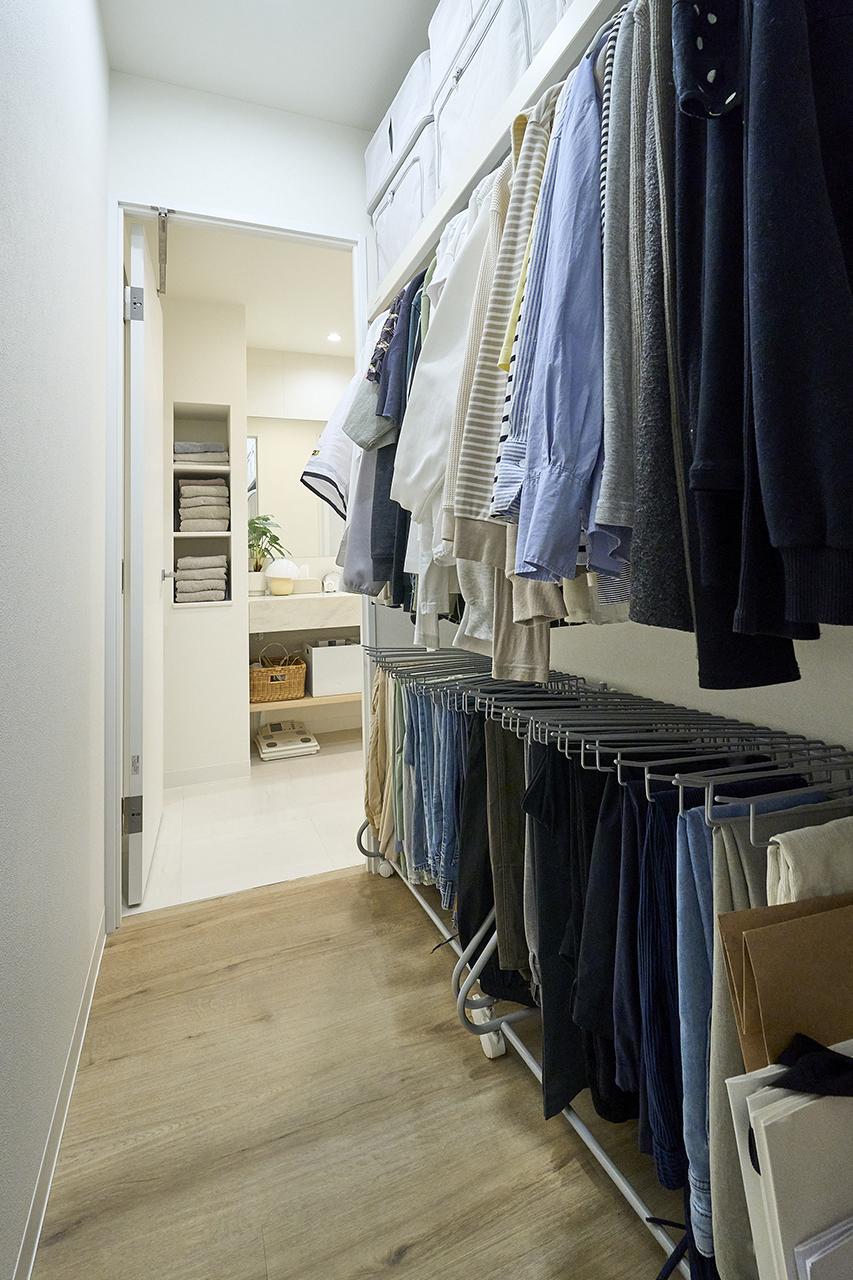 ウォークスルークローゼット