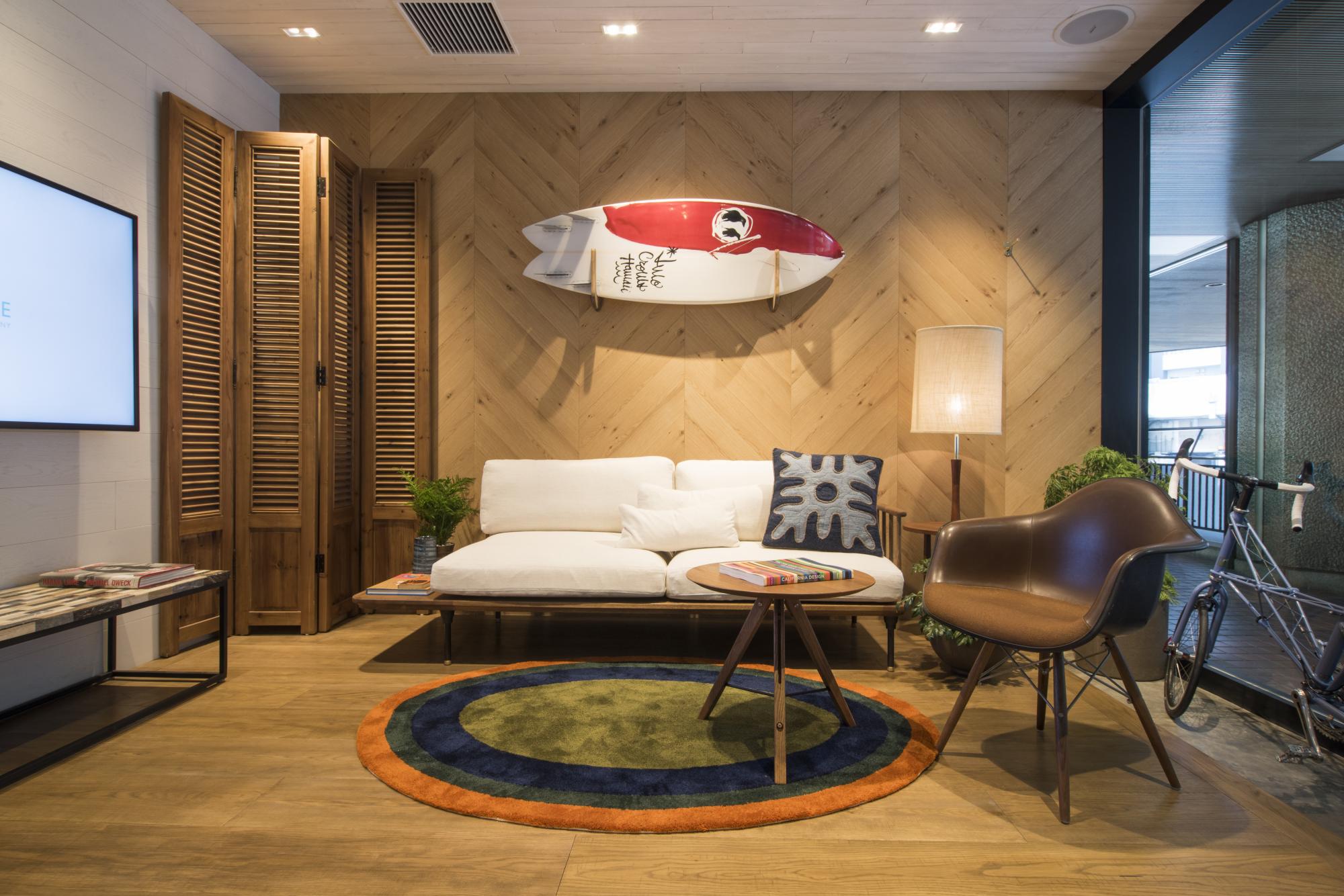 西海岸を感じるリノベーションです。