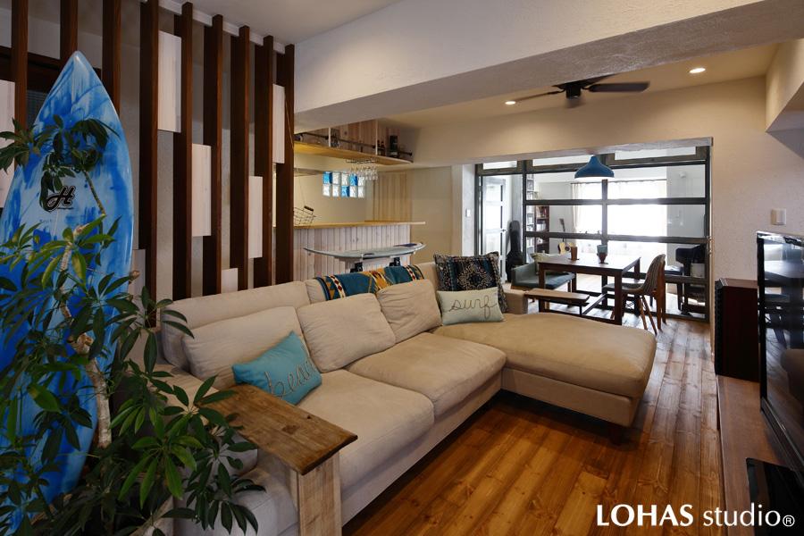 インナーサッシ・断熱補強で邸内の快適性を高めています。