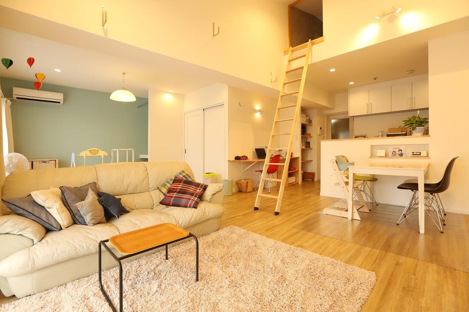 ナチュラルデザインでまとめたお家