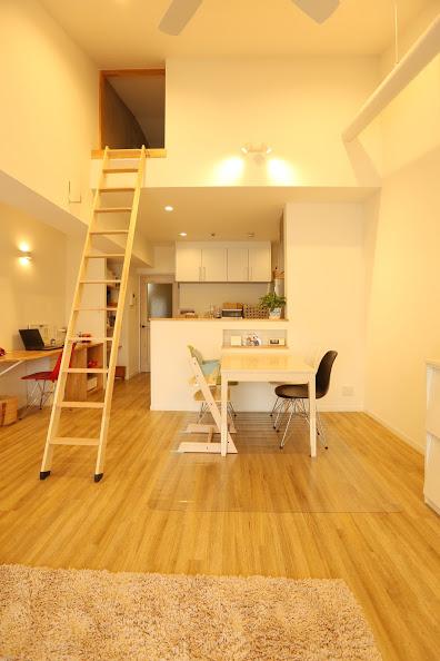 屋根裏のLOFTは秘密基地&隠し収納スペース