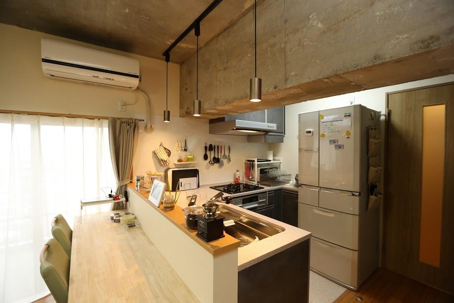 コの字型キッチンは使い勝手バツグン