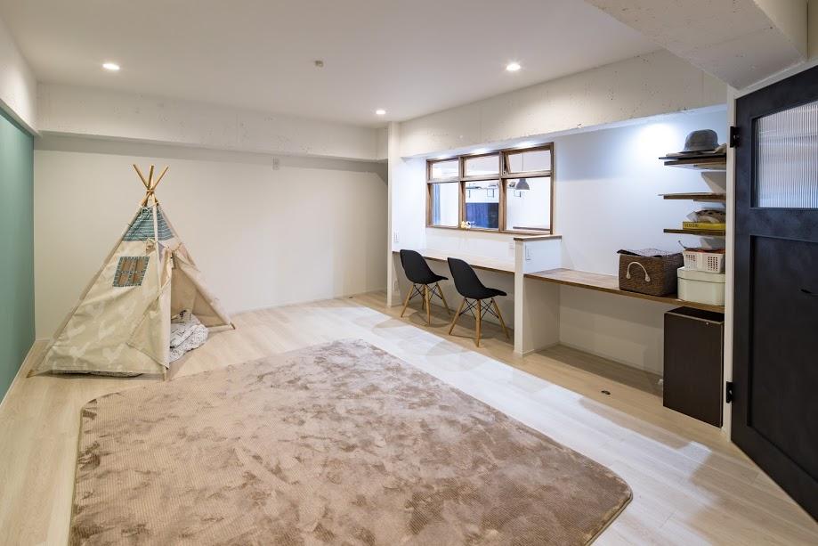 子供部屋に開放感をプラス